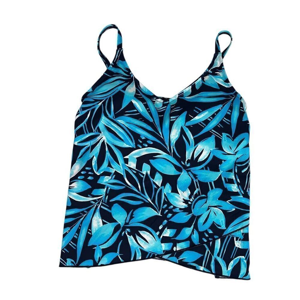 Lands End Womens size 6-8 Tankini Top